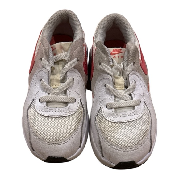 NIKE Kids White and Red Sneakers - Picture 1 of 5